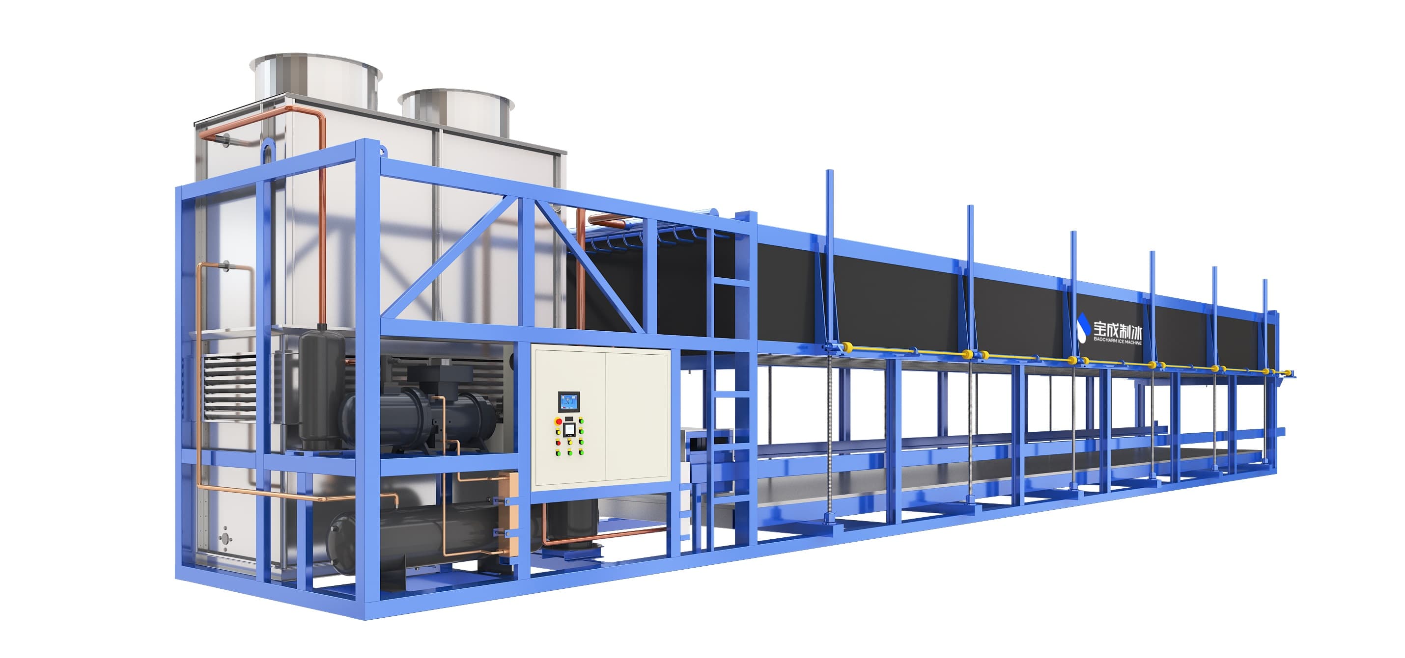 15 Tons ice block freezing machine