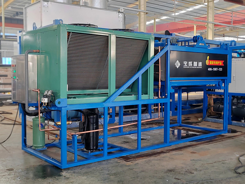 เครื่องทำน้ำแข็งบล็อกอุตสาหกรรมขนาดกะทัดรัด | สำหรับผู้เริ่มต้นและทดลองใช้งาน