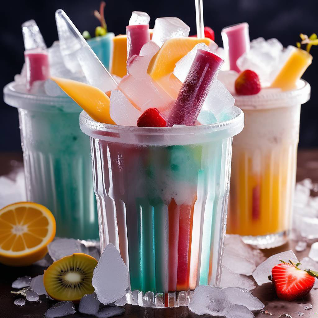 แนะนำวิธีใหม่ในการเพลิดเพลินกับเครื่องดื่มน้ำแข็งที่ปรับแต่งได้: บรรจุภัณฑ์ถ้วยพลาสติกสำหรับน้ำแข็งที่รับประทานได้