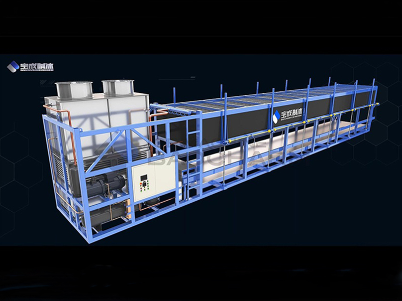 วิวัฒนาการของการผลิตน้ำแข็ง: เปิดเผยพลังของเครื่องทำน้ำแข็งแบบบล็อกระบายความร้อนโดยตรง