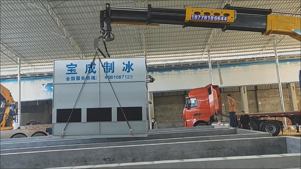 Professional Loading of Evaporative Cooling Units