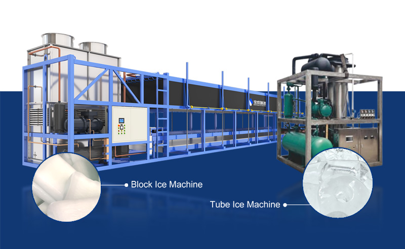 ice maker making machine Block Ice Machine and Tube Ice Machine