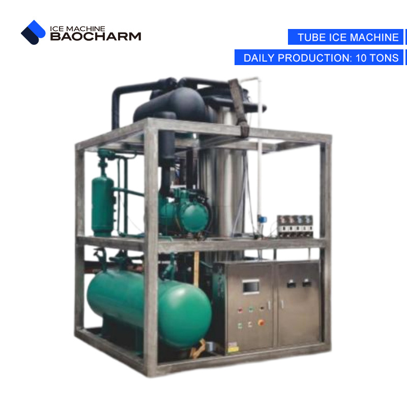 10 Ton Water Chiller Ice Tube Machine