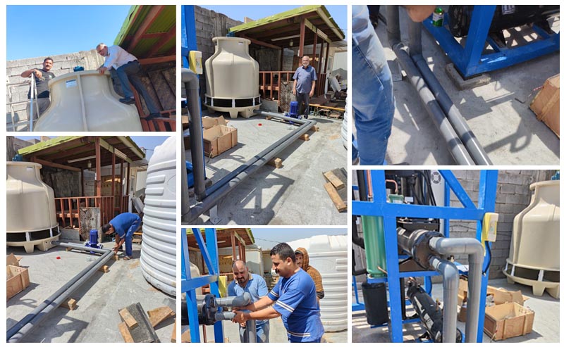 Block Ice Machine Installation Block Ice Machine Installation