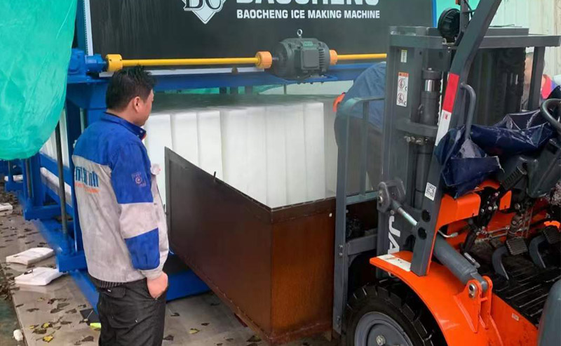 block ice machine maintenance